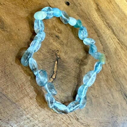 Bracelet Aigue Marine en Chips