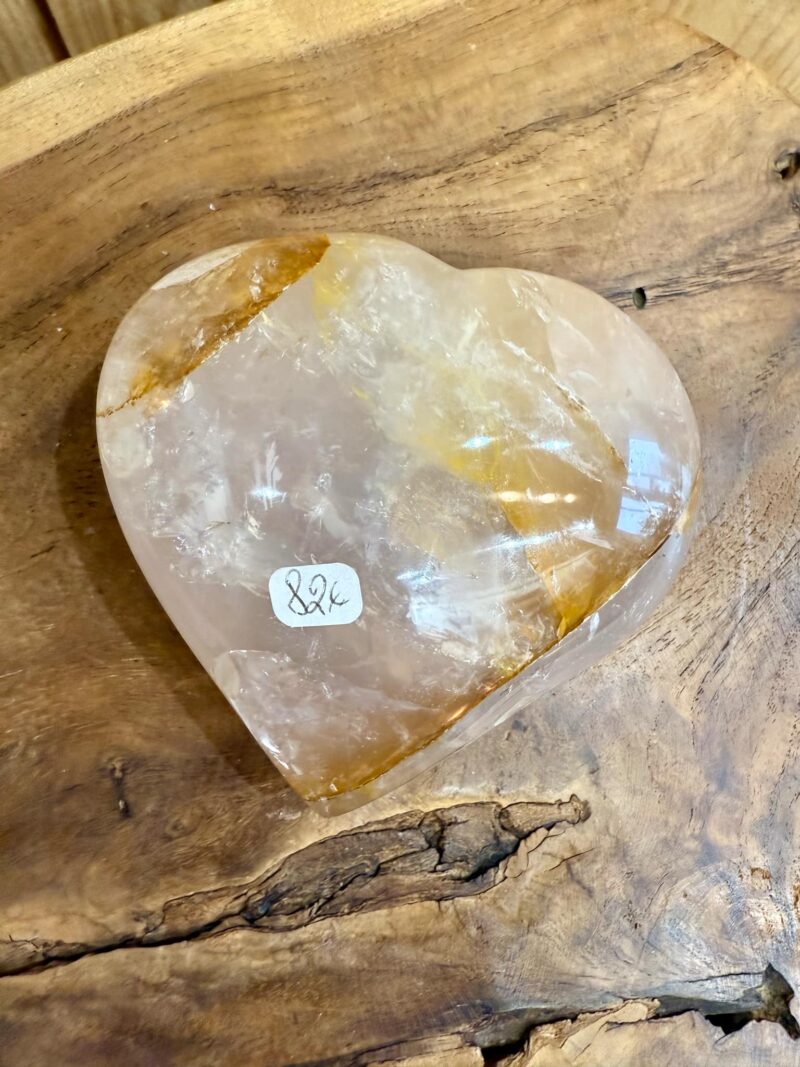 Cœur en Quartz hématoïde – Image 2