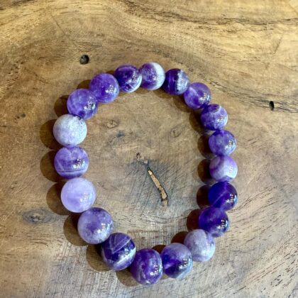 Bracelet en Améthyste 10mm