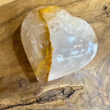 Cœur en Quartz hématoïde