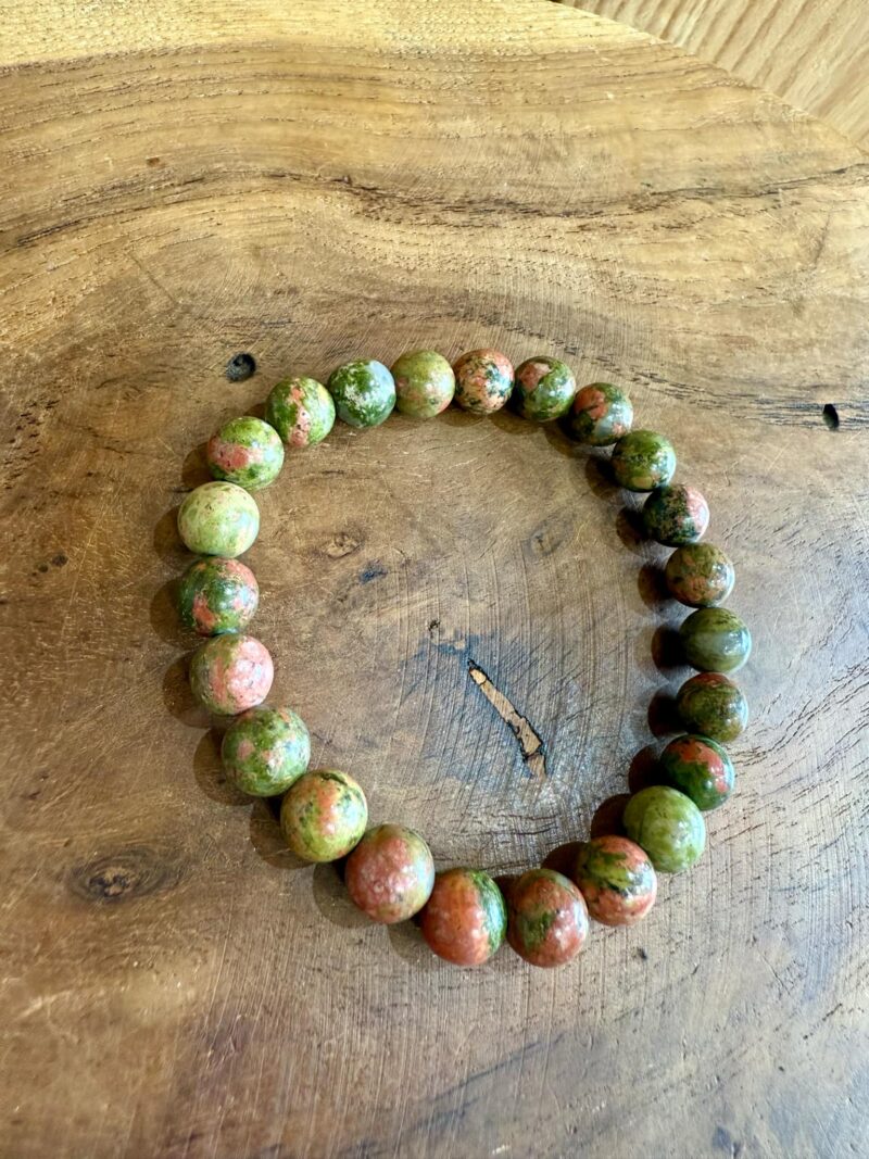 Bracelet en Unakite 8mm