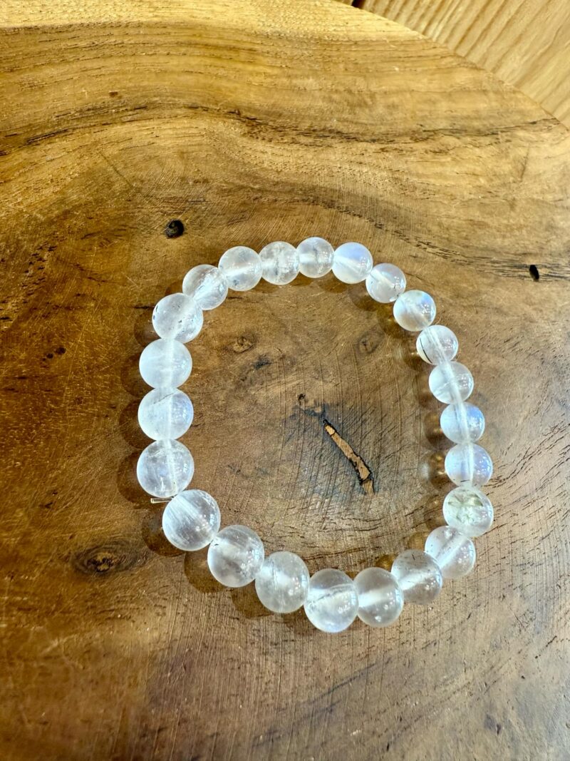 Bracelet en Pierre de lune 8mm