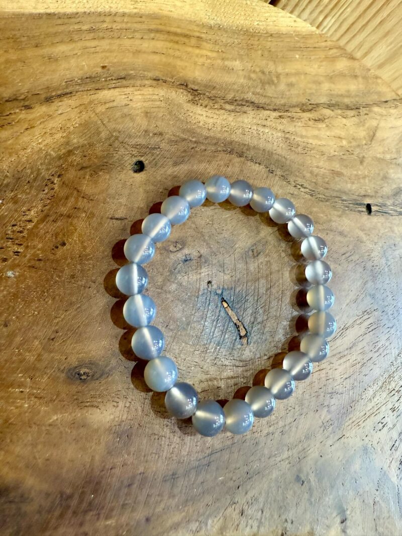 Bracelet en Agate 8mm