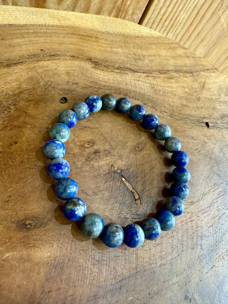 Bracelet en Lapis-lazuli 8mm