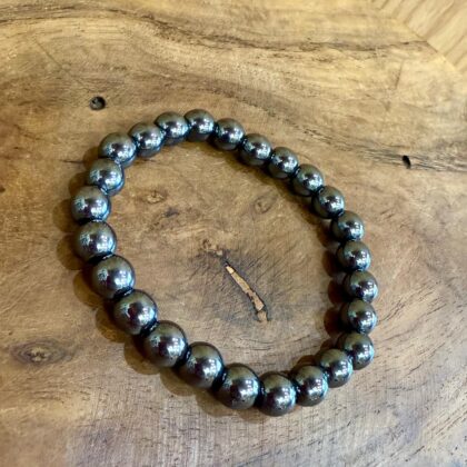 Bracelet en Hématite 8mm