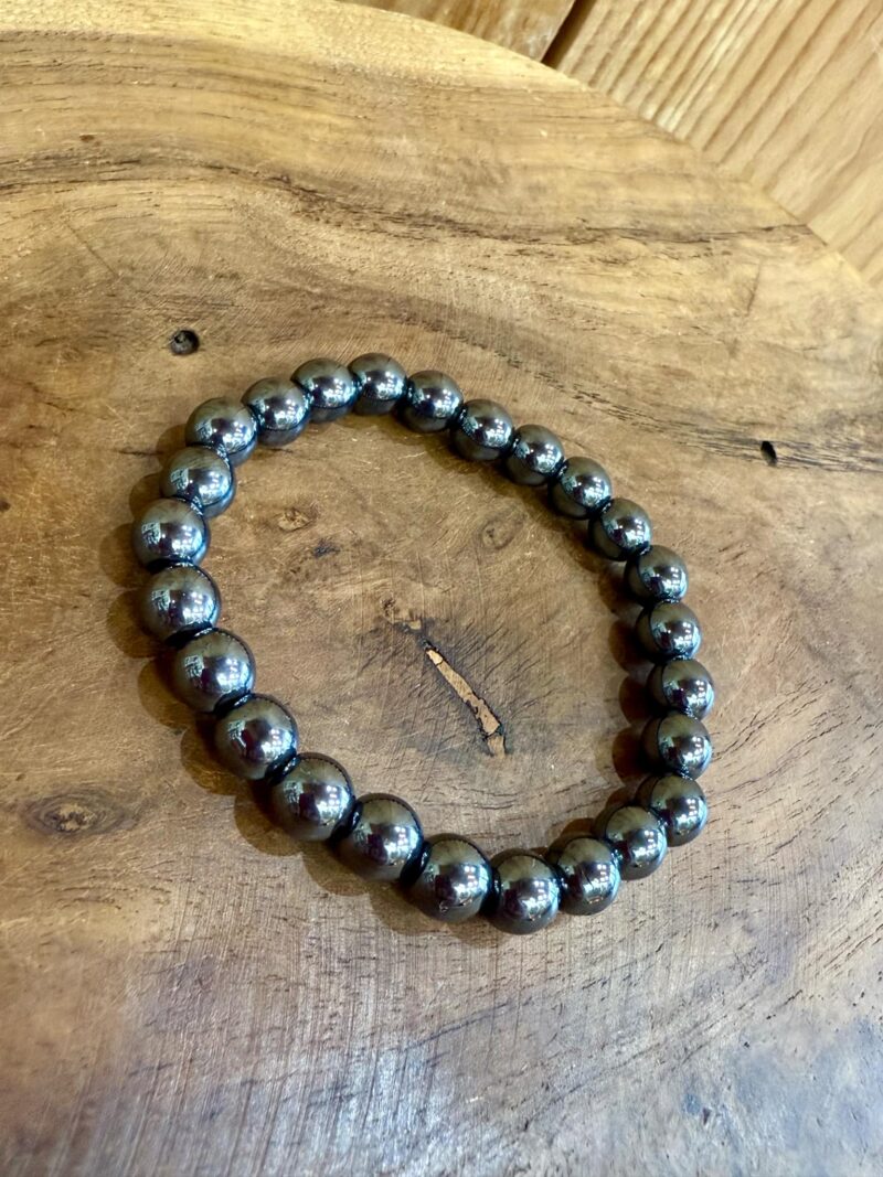 Bracelet en Hématite 8mm