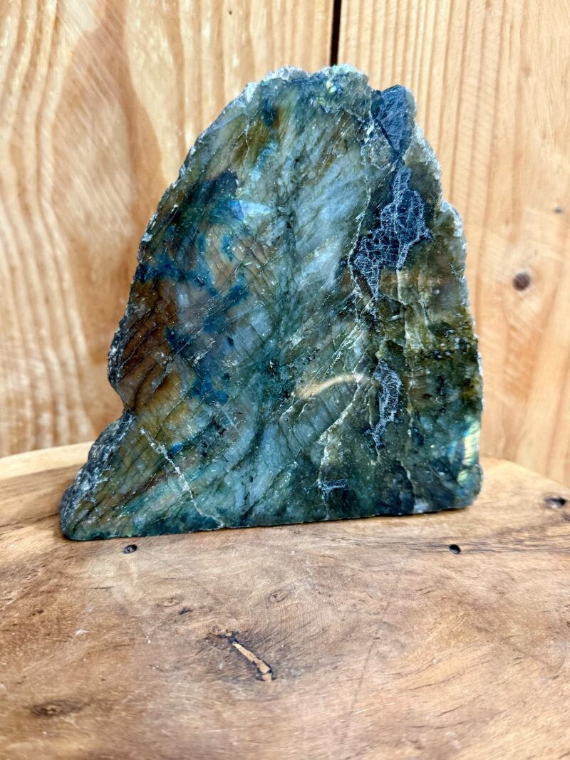 Forme libre semi brute en Labradorite