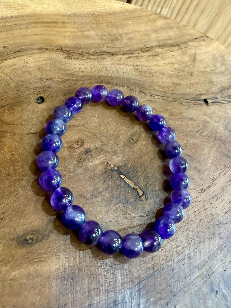 Bracelet en Améthyste 8mm