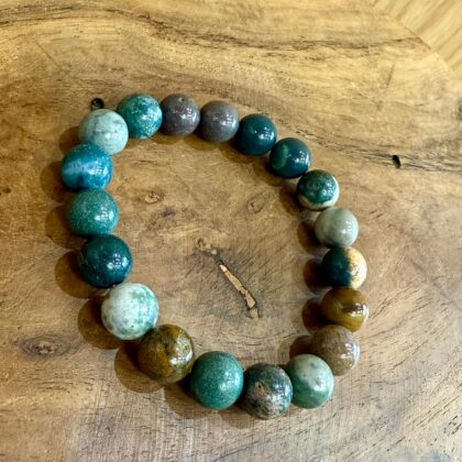 Bracelet en Jaspe océan 10mm