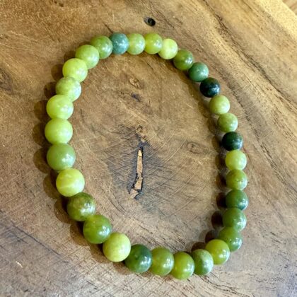 Bracelet en jade 6mm