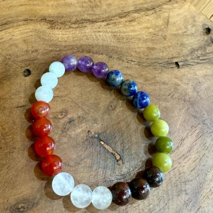 Bracelet 7 Chakras 8mm