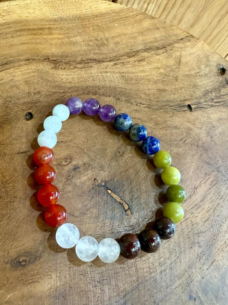 Bracelet 7 Chakras 8mm