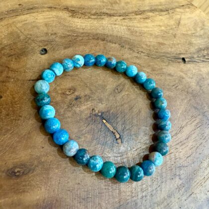 Bracelet en Apatite 6mm