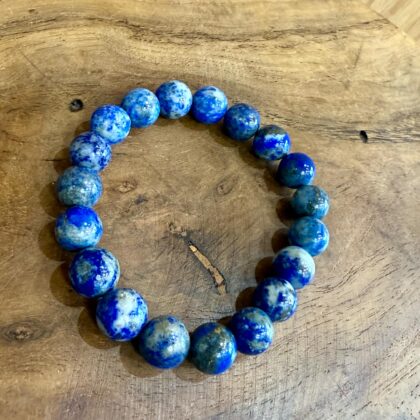 Bracelet en Lapis-Lazuli 10mm