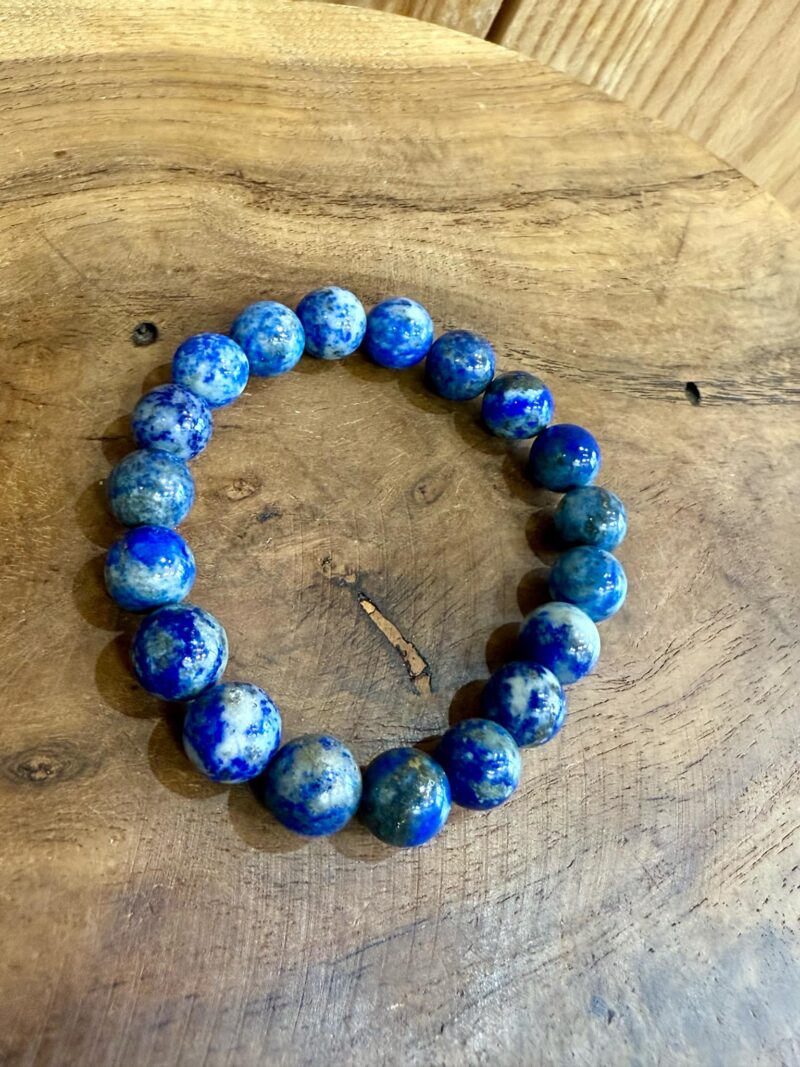 Bracelet en Lapis-Lazuli 10mm