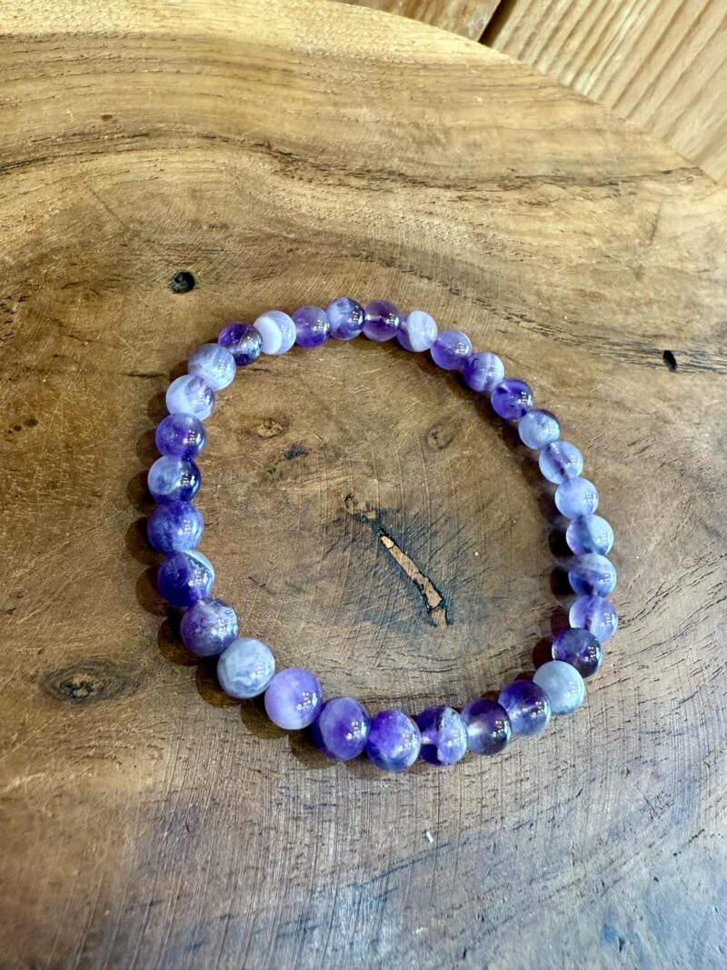 Bracelet en Améthyste 6mm