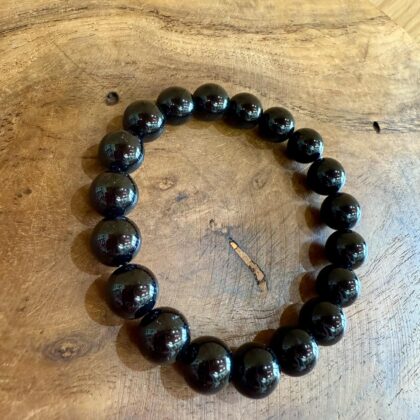 Bracelet en Onyx 10mm