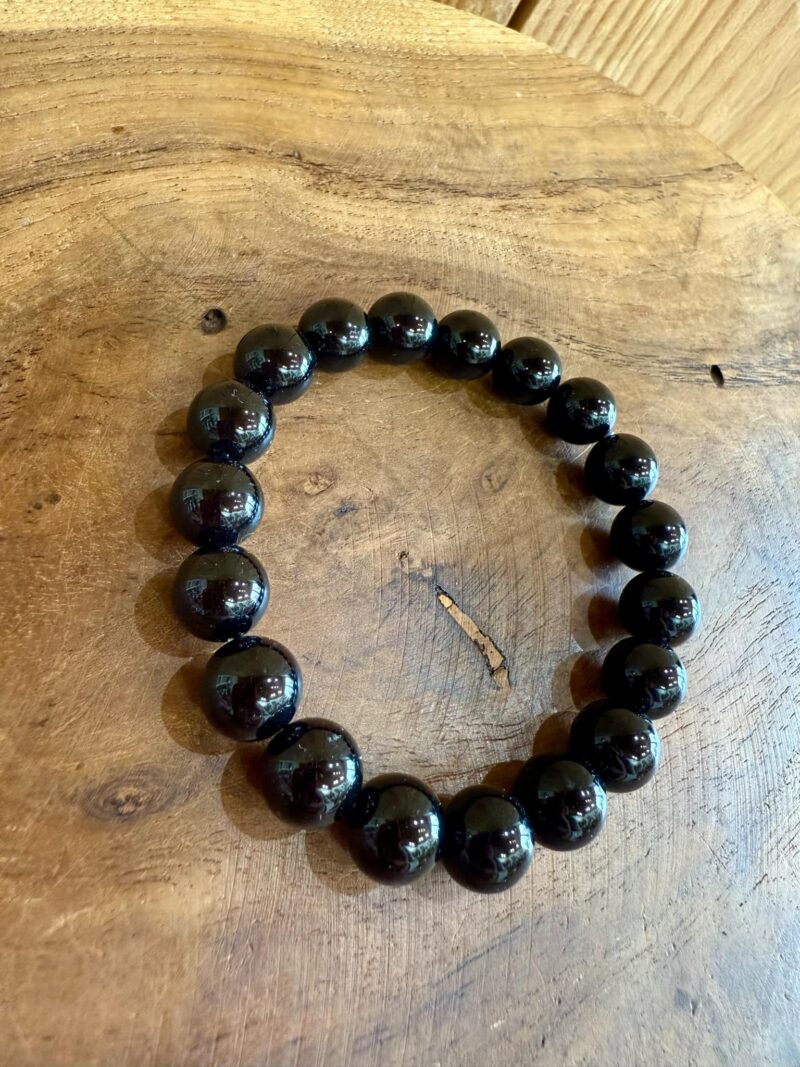 Bracelet en Onyx 10mm