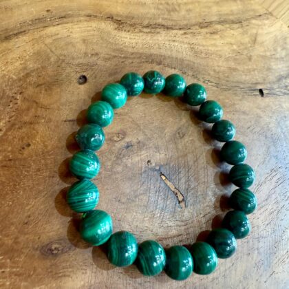 Bracelet en Malachite 10mm