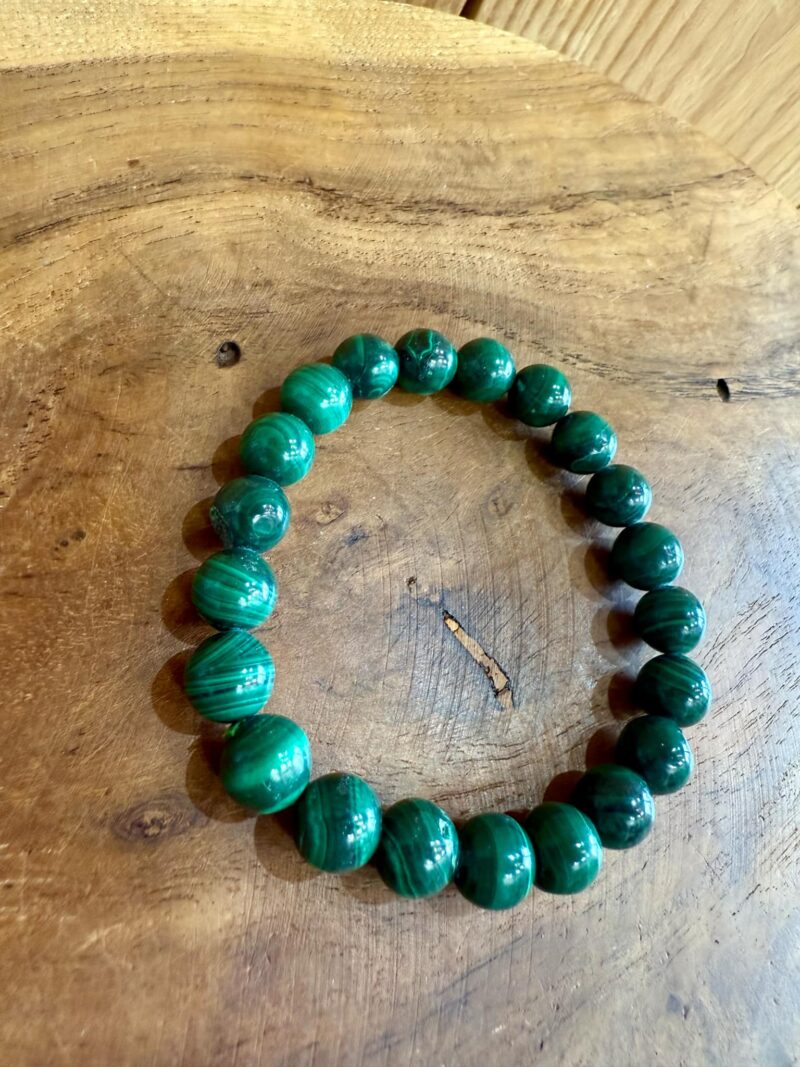 Bracelet en Malachite 10mm
