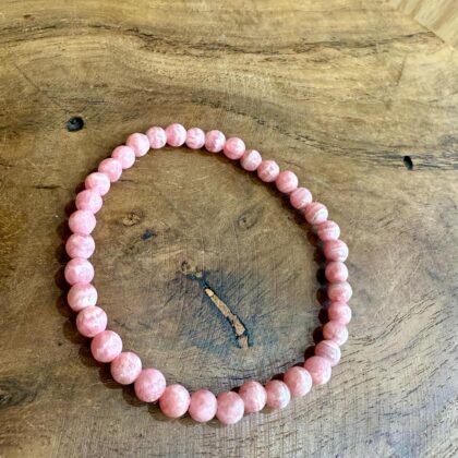 Bracelet en Rodochrosite 6mm
