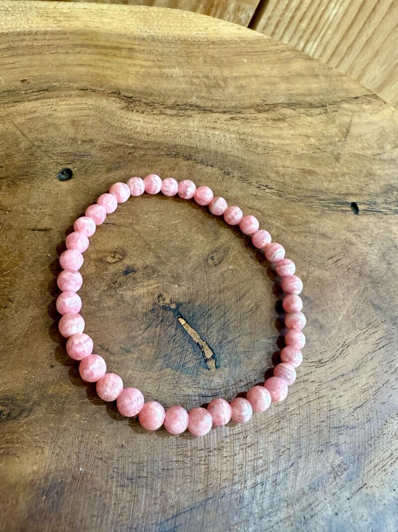 Bracelet en Rodochrosite 6mm
