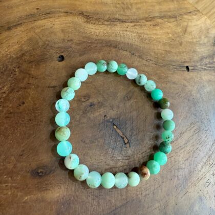 Bracelet en Chrysoprase 6mm