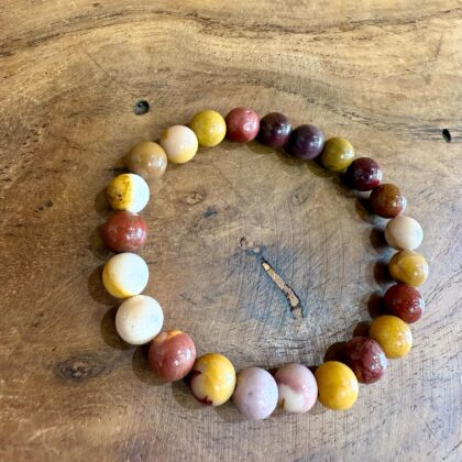Bracelet en Jaspe Mokaïte 8mm