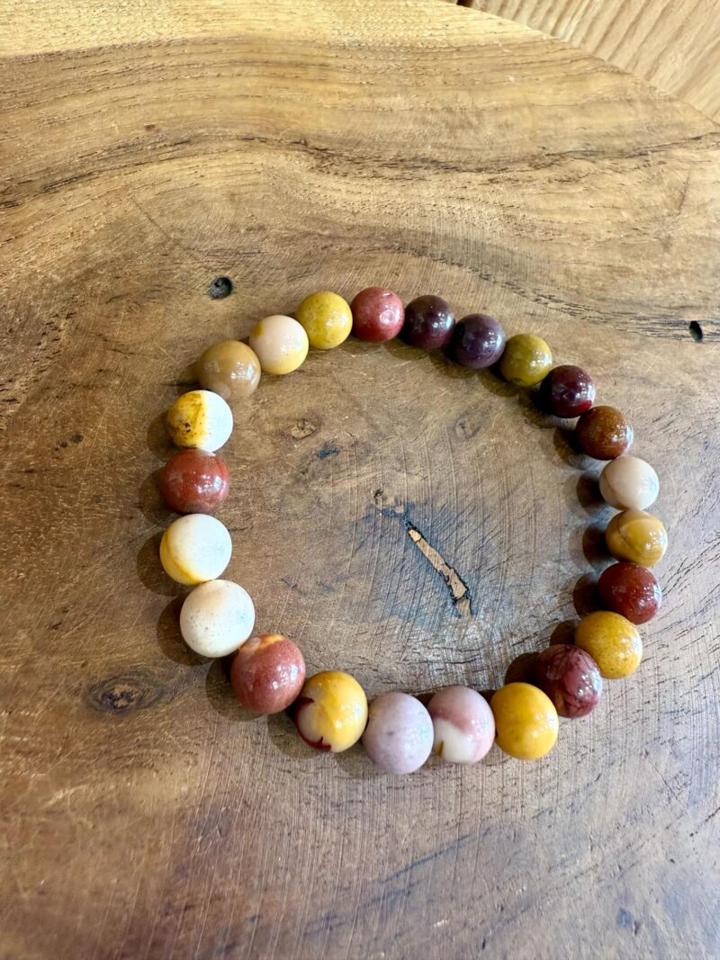 Bracelet en Jaspe Mokaïte 8mm